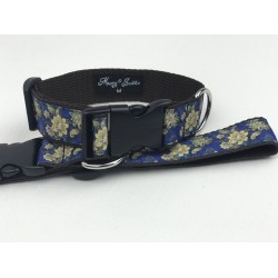 Hundehalsband “ Blumen “ 30 mm