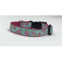 Hundehalsband “ Rosa/ Blau...